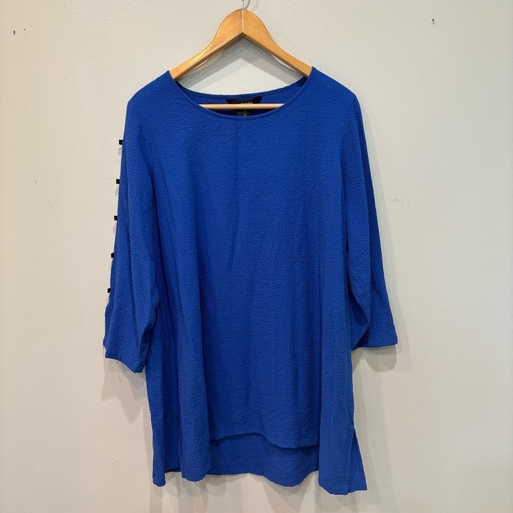 Ali Miles Preshrunk Tunic Top Women’s Size Medium - Picture 1 of 10